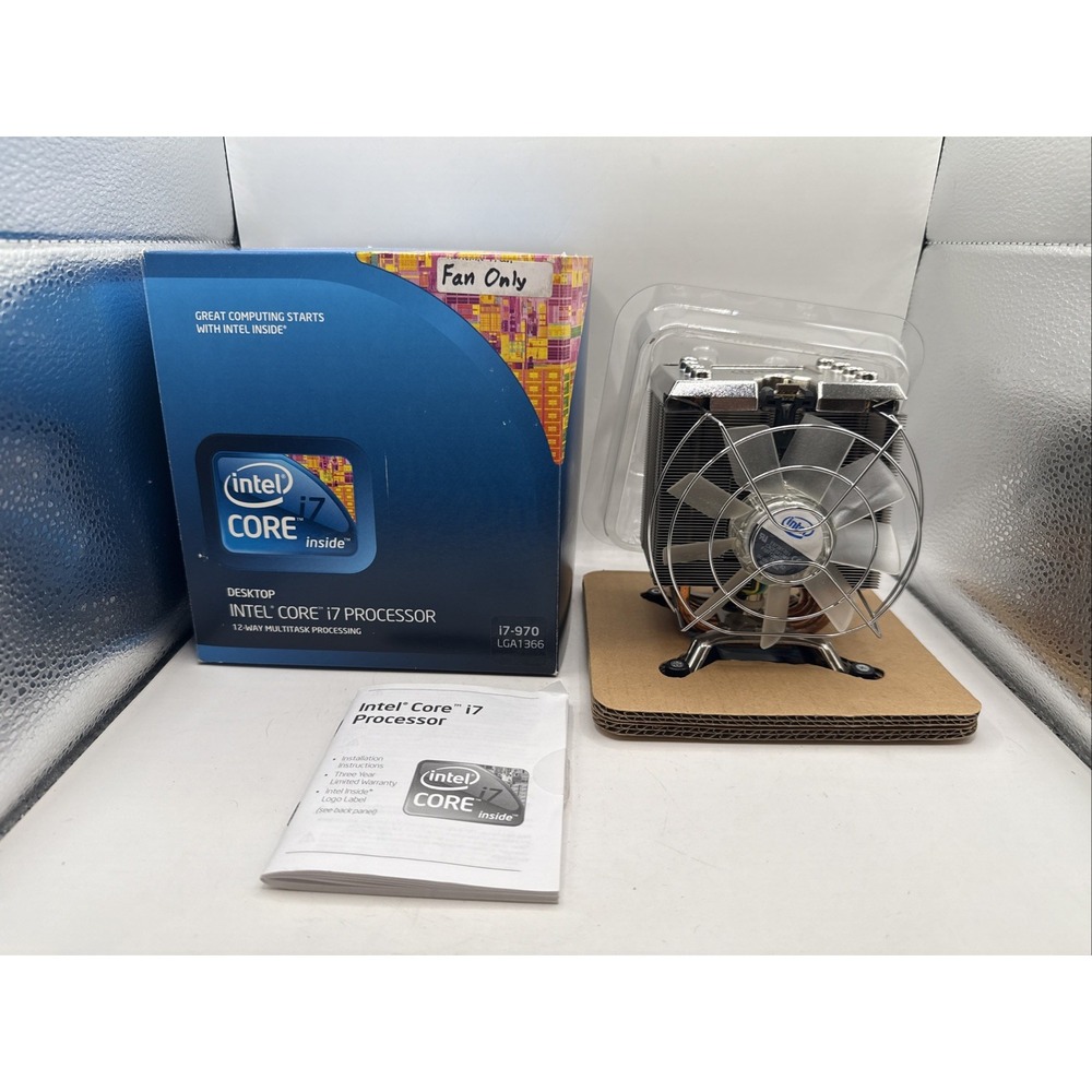 *NEW* Intel Core i7 970 LGA1366 Socket CPU Heatsink Cooling Fan